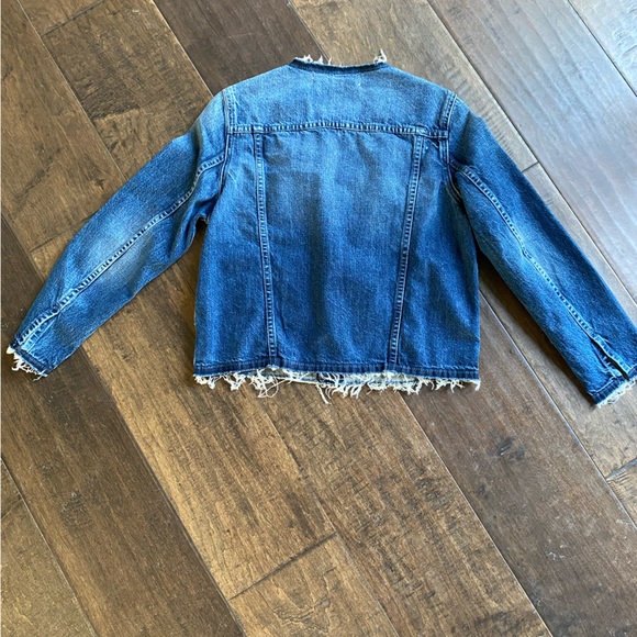 AMO Lola denim jacket NWT, Size XS, Med Blue Wash - Picture 11 of 16